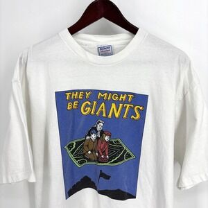 Vintage They Might Be Giants Magic Carpet Queen Victoria T-Shirt‎ XXL All Sport